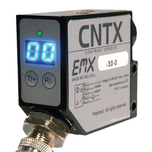Rechteckiger Kontrasttaster - CNTX series - EMX Industries Inc. - Weißlicht / LED / Hochgeschwindigkeit