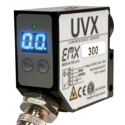 Hochgeschwindigkeits-Lumineszenztaster - UVX series - EMX Industries Inc. - mit hoher Drehzahl / mit großer Reichweite / Metall