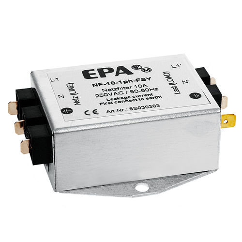 Elektronischer Filter / Tiefpass - NF-1ph-FSY  - EPA GmbH - passiv / RFI / kompakt
