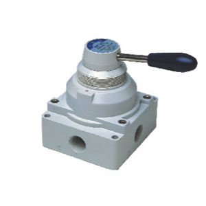 Hebelventil - 4HV, 4HVL series - Airtac Automatic Industrial - pneumatisch gesteuert / für Luft / 4/3-Wege