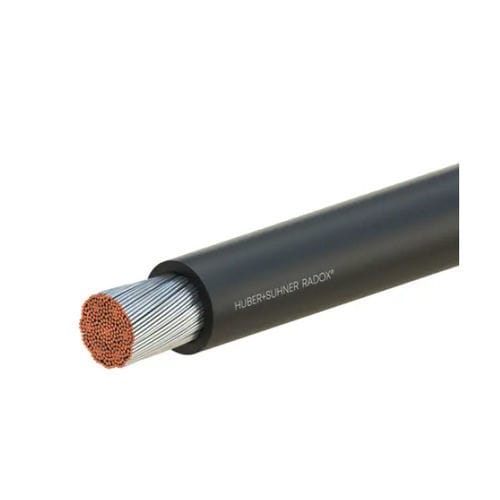 Einleiter-Stromkabel - RADOX® 155 - HUBER+SUHNER - Versorgung / schwerentflammbar / Hochtemperatur
