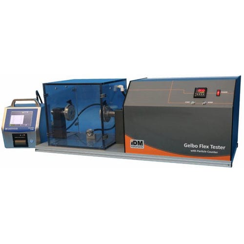 Prüfmaschine / Gelbo Flex - G0005 - IDM Instrument - Haltbarkeit / Material