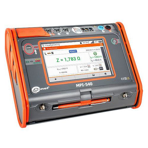 Tester für Elektroinstallation - MPI-540 - Sonel SA - Spannung / Isolation / Erdungsimpedanz