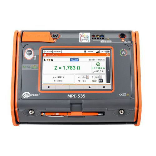 Tester für Elektroinstallation - MPI-535 - Sonel SA - Ableitstrom / Spannung / Isolation