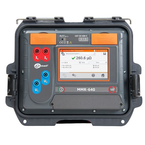 Digitales Mikroohmmeter - MMR-640 - Sonel SA - tragbar / mit niedrigem Widerstand / 4-Leiter