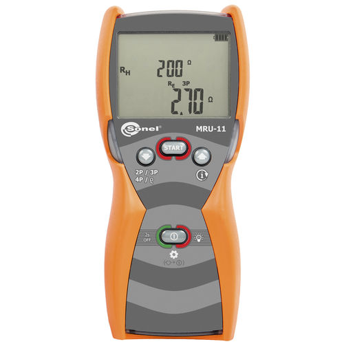 Erdungswiderstandstester - MRU-11 - Sonel SA - Durchgang / elektrisch / Schutzleiter