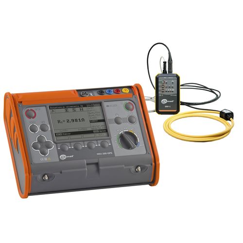 Erdungswiderstandstester - MRU-200-GPS with ERP-1 adapter - Sonel SA - Durchgang / elektrisch / Ableitstrom