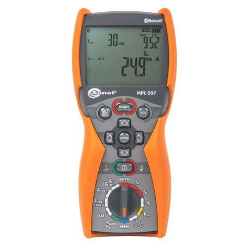 Tester für Elektroinstallation - MPI-507 - Sonel SA - Spannung / Isolation / Kurzschlussstrom