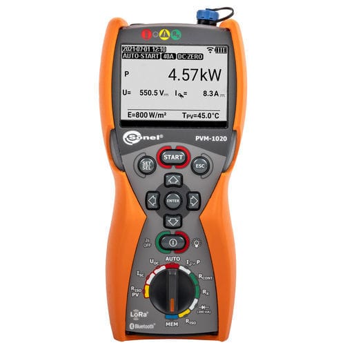 Spannungstester - PVM-1020 - Sonel SA - Isolation / Durchgang / Isolierwiderstand