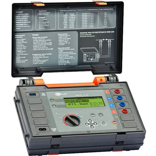 Digitales Mikroohmmeter - MMR-630 - Sonel SA - tragbar / mit niedrigem Widerstand / 4-Leiter