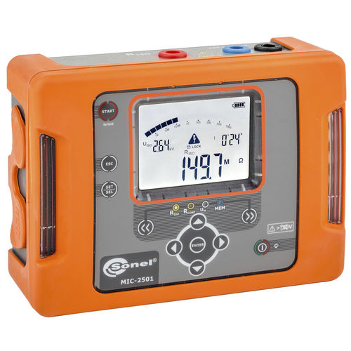 Isolationstester - MIC-2501 - Sonel SA - Isolierwiderstand / elektrisch / dielektrisch