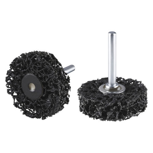 Kreisförmige Bürste - SVS_MINI - RHODIUS - Reinigung / Kunststoff / mit Achse