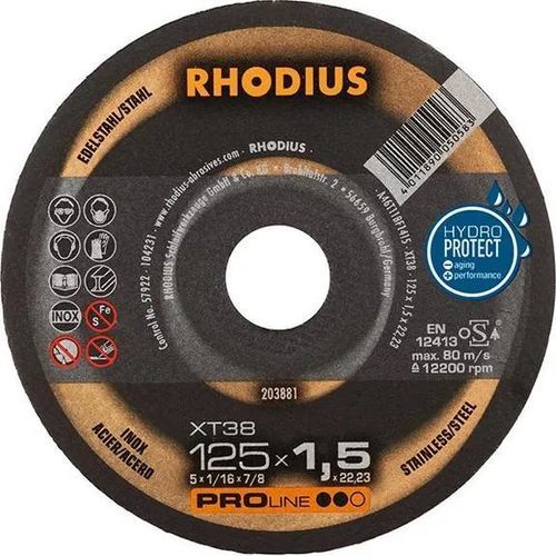 Metall-Trennscheibe - 76113325 - RHODIUS - ultrafein / für präzises Schneiden
