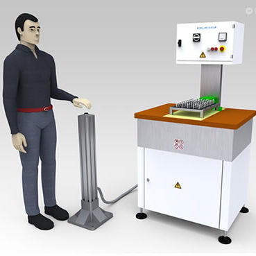Tunnel-Entmagnetisiergerät - D-A  - Bussi Demagnetizing Systems - für Teile / kompakt / manuell