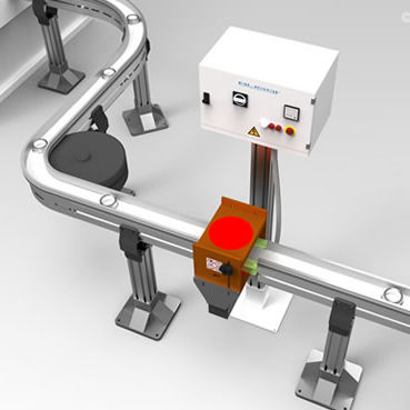 Inline-Entmagnetisiergerät - D series  - Bussi Demagnetizing Systems - Tunnel / für Teile / für flexibles Förderketten