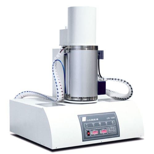 Messgerät / Wärmefluss für Wärmeleitfähigkeitsbestimmung - LFA 1000 - Linseis Thermal Analysis - Laser / ultraschnell