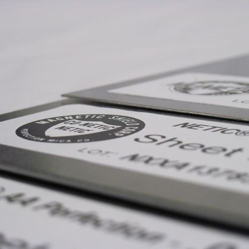 Folie mit EMI-Abschirmung - NETIC® S3-6 - Magnetic Shield Corporation - Metall