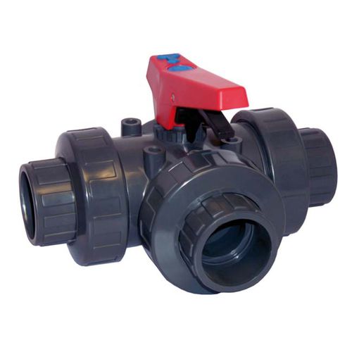 Kugelventil - UP.74.SF1 - Cepex SER - Hebel / für Wasser / PVC-U