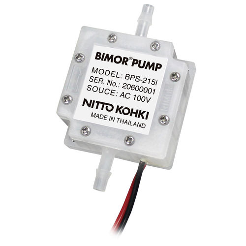 Piezoelektrische Flüssigkeitspumpe - BIMOR BPS 120V series - Nitto Kohki Europe - Membran / für Chemikalien / selbstansaugend