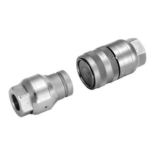 Hydraulikanschluss - Cupla FF - Nitto Kohki Europe - Push-to-Lock / Muffen / Stahl