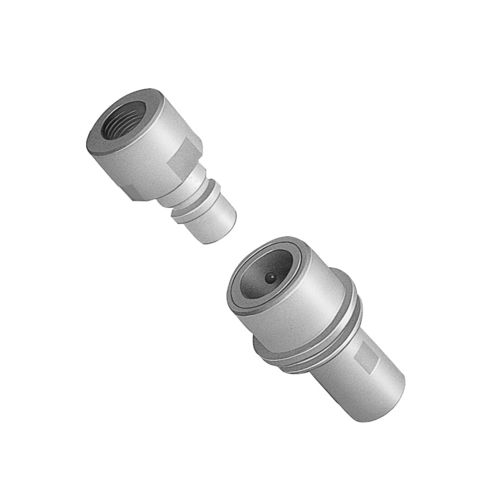 PTFE-Anschluss - Semicon Cupla SCT - Nitto Kohki Europe - für Chemikalien / für Gas / Schnell