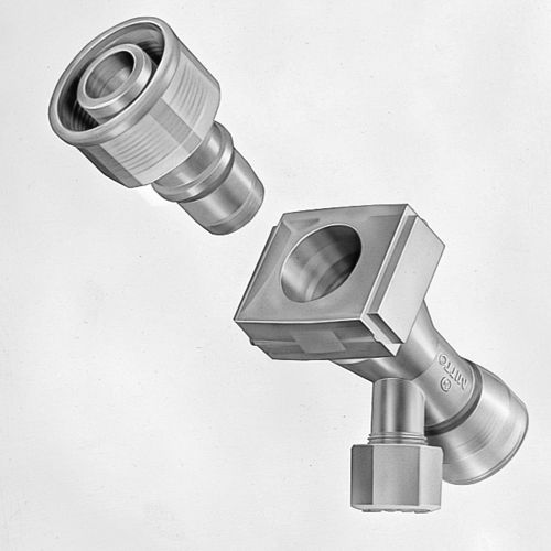 PFA-Anschluss - Semicon Cupla SCF - Nitto Kohki Europe - für Gas / Schnell / Muffen