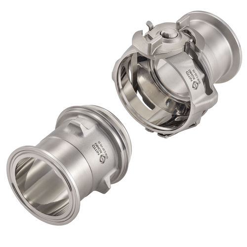 Hygienischer Anschluss - Hygienic Cupla - Nitto Kohki Europe - hydraulisch / für Druckluft / Schnell