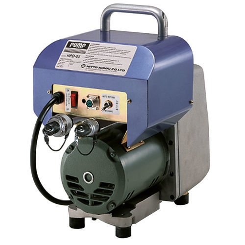 Hydraulikpumpe für Stanzen - HPD-05 - Nitto Kohki Europe - Kolben / mit Elektromotor / doppeltwirkend
