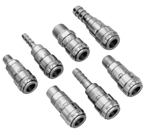 Pneumatischer Anschluss - Hi Cupla 200   - Nitto Kohki Europe - Push-to-Lock / Muffen / Stahl