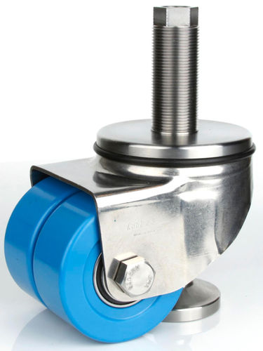 Heberolle - 1600 Series - Atlas Casters - drehbar / mit Grundplatte / Gewindeschaft