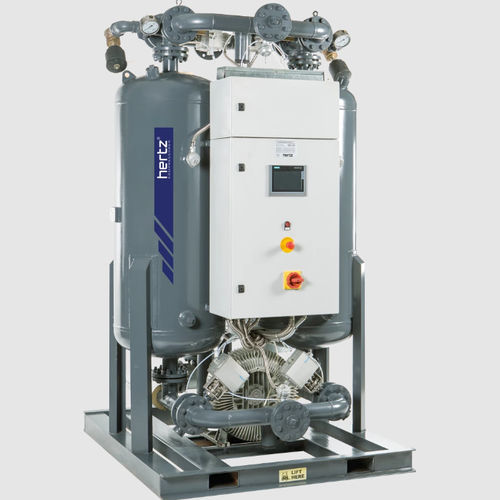Drucklufttrockner durch Adsorption - HBP series  - Hertz Kompressoren GmbH - einstufig / Blowerventil / Außenwärme