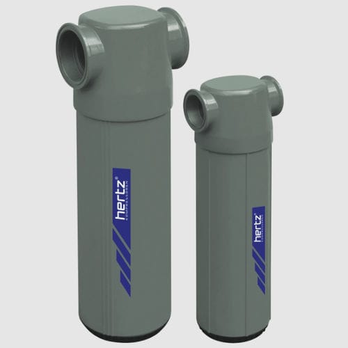 Wasserabscheider - HG WS series - Hertz Kompressoren GmbH - für Flüssigkeiten / für Rohre / Gas