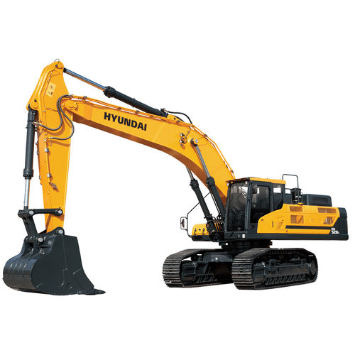 Mittelgroßer Bagger - HX520A L - Hyundai Construction Equipment Americas, Inc. - auf Raupen / Tier 4 Final / für Baustellen
