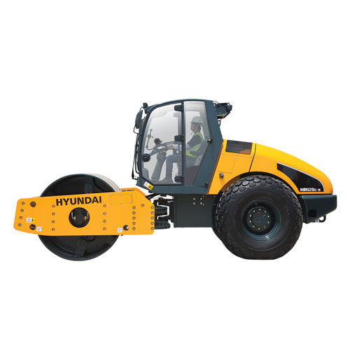 Einzylinder-Walze - HR120C - Hyundai Construction Equipment Americas, Inc. - Vibration / mit Gelenk