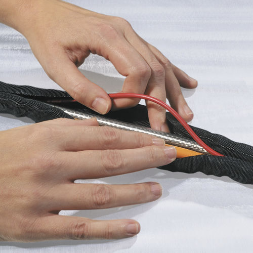 Polyesterhülle - Serie TWIST-IN - HellermannTyton España - Schutz / Geflecht / für Kabel