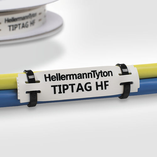 Kennzeichnungsetikett - TipTag Series - HellermannTyton España - bedruckbar / Polyolefin / Polyurethan