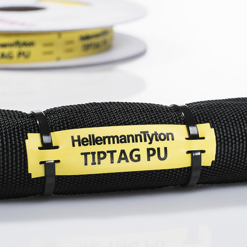 Thermotransferetikett - TipTag Series - HellermannTyton España - Kennzeichnung / bedruckbar / Polyurethan
