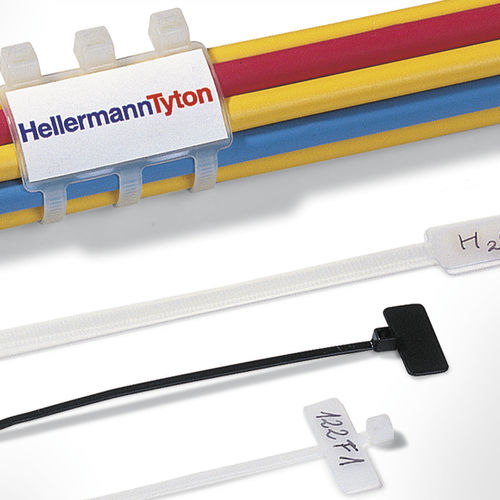 Kunststoffkabelbinder - IT Series - HellermannTyton España - mit Etikettenhalter