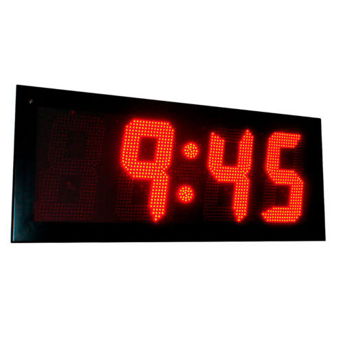 LED-Uhr - DMR40 - DITEL - doppelseitig / für den Außenbereich / GPS