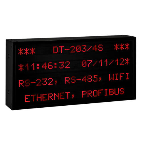 LED-Display - DT203/X - DITEL - alphanumerisch / Industrie / RS-232