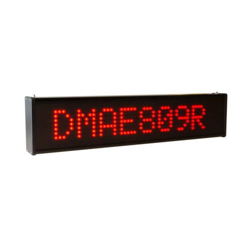 Alphanumerisches Display - DMAE809 - DITEL - großformatig / für Außenbereich