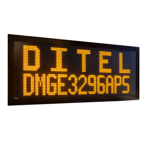 Alphanumerisches Display - DMGE3296 - DITEL - großformatig / für Außenbereich