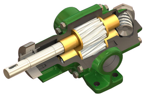 Hydraulische Zahnradpumpe - max. 300 psi, max. 135 gpm | AE series - Roper Pump