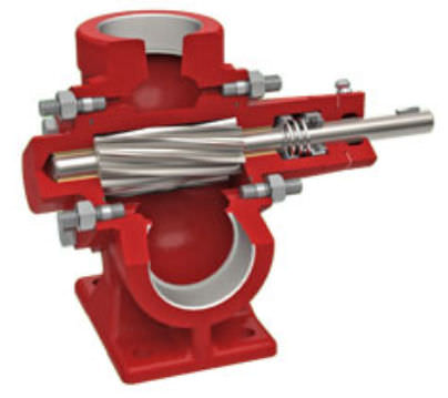Innenzahnradpumpe - max. 75 psi, max. 11.3 gpm | 2835 series - Roper Pump - für Chemikalien / elektrisch / Industrie