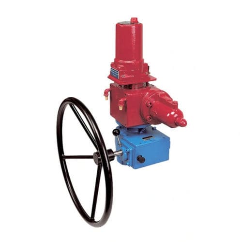 Pneumatischer Ventilantrieb - ILG-D  - Rotork - manuell / Schwenk / doppeltwirkend
