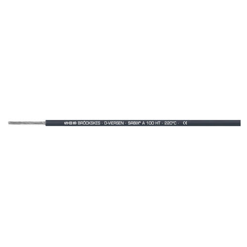 Halogenfreier Leitungsdraht - SABIX® A 100 HT - SAB BROECKSKES GMBH & Co. KG - isoliert / Kupfer / weich