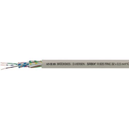 Halogenfreies Stromkabel - SABIX® R 605 FRNC - SAB BROECKSKES GMBH & Co. KG - Daten / DIN / isoliert