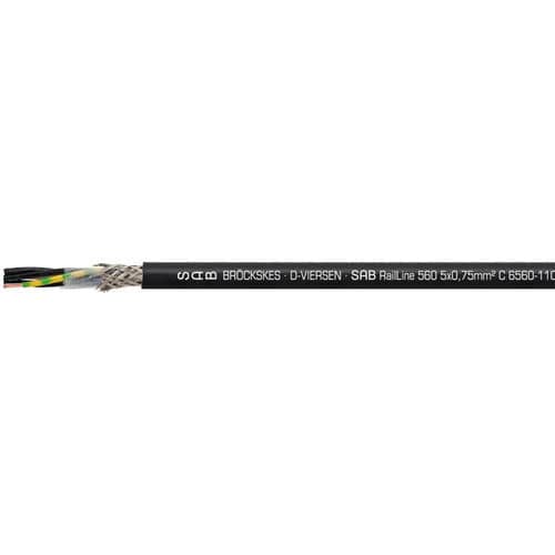 Versorgungs-Stromkabel - SAB RailLine 560 - SAB BROECKSKES GMBH & Co. KG - DIN / isoliert / ölbeständig