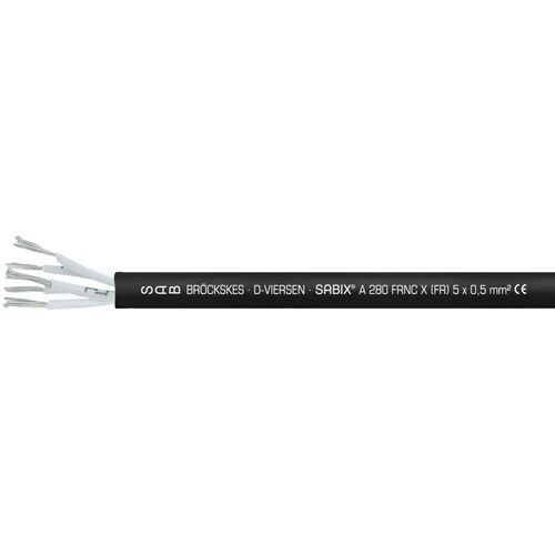 Halogenfreies Stromkabel - SABIX® A 280 FRNC X (FR) - SAB BROECKSKES GMBH & Co. KG - Versorgung / DIN / isoliert