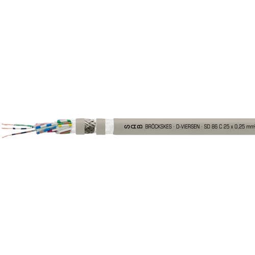 Stromkabel für Energieführungsketten - SD 86 C - SAB BROECKSKES GMBH & Co. KG - Daten / DIN / isoliert